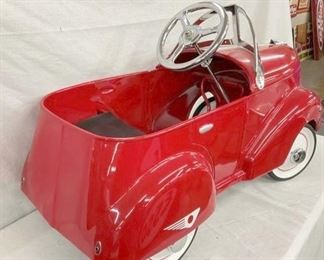 RESTORED PEDAL SEDAN 16X36