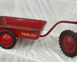 BMC SENIOR PEDAL TRACTOR W/ TRAILER