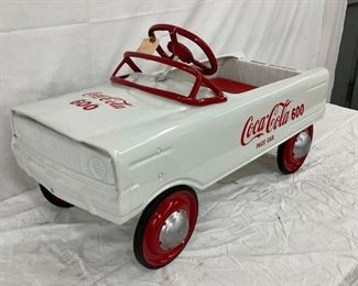 NICE COCA COLA PEDAL CAR