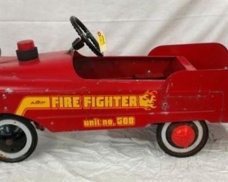 AMF FIRE FIGHTER #508 PEDAL CAR