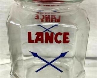 13IN LANCE JAR W/ CROSS ARROWS