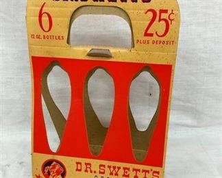 R. SWETTS ROOTBEER CARTON OLD STOCK