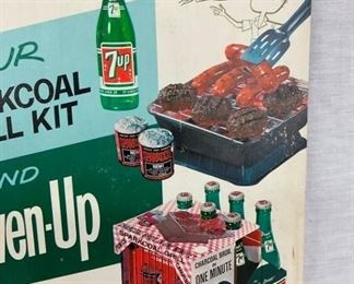 7UP PICNIC PARTNERS CARDBOARD