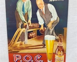 P.O.C BEER EASEL BACK