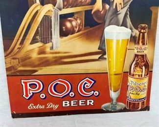 P.O.C BEER EASEL BACK