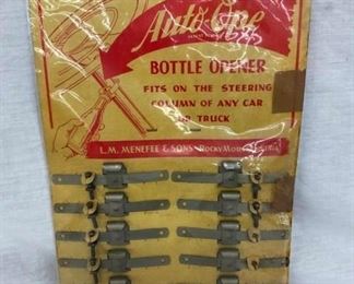 OLD STOCK AUTO OPE BOTTLE OPENER