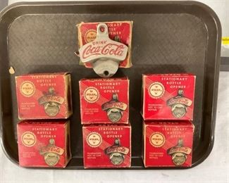 COCA COLA OPENERS W/ ORIG. BOXES