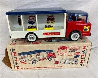 ALL ORIG. NYLINT PEPSI COLA TRUCK W/BOX