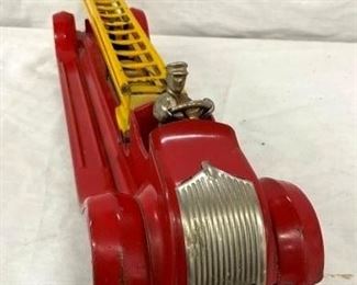 FRONT VIEW KINGBURY LADDER TRUCK