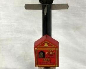 13IN RR STREET LIGHT W/ FIRE BOX