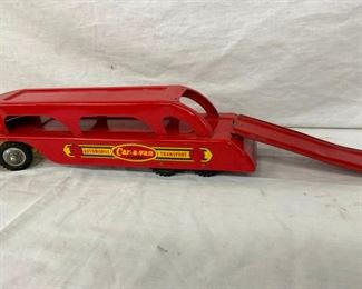 WYANDOTTE CAR HAULER TOY
