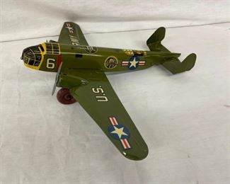 MARX US ARMY FIGHTER AIRPLANE