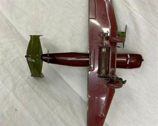 MARX US ARMY FIGHTER AIRPLANE