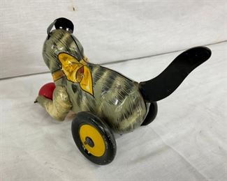 MARX CAT W/ BALL TIN TOY