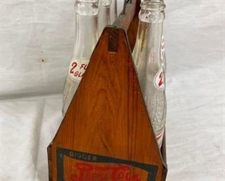 EARLY CARRIER W/ PEPSI BOTTLES