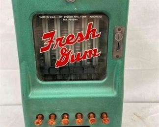 FRESH GUM 1CENT SELECTOR MACHINE