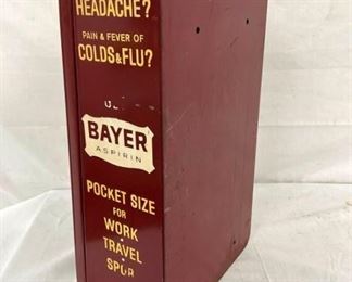 SIDE VIEW BAYER ASPIRIN ORIG. STENCIL