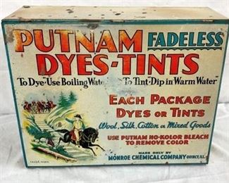 PUTNAM DYES TINTS CABINET