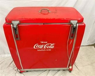 BACK VIEW GERMAN COKE COOLER