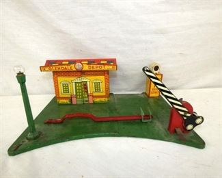 MARX TIN LITHO GLENDALE DEPOT