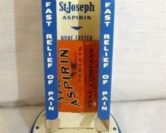 SAINT JOESEPH ASPIRIN COUNTER DISPLAY