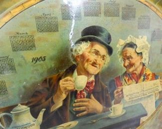 1905 BLACKWOOD TEA TRAY NICE GRAPHICS