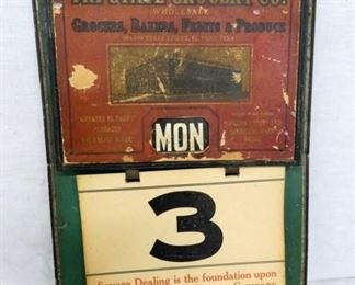 EARLY TRI STATE GROCERY CALENDAR