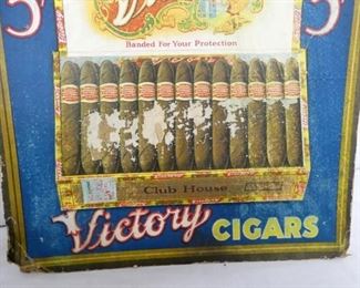 EARLY VICTORY CIGARS EASEL BACK