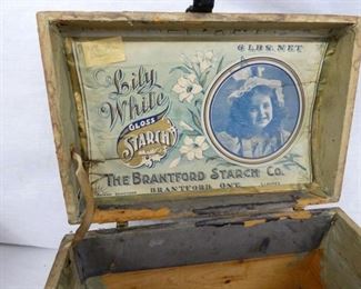 LILY WHITE STARCH BOX