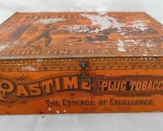 EARLY PASTIME PLUG TOBACCO TIN