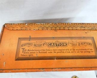 INSIDE LABEL CAUTION DISTRICT OF KY