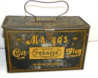 EARLY MAYO TOBACCO TIN