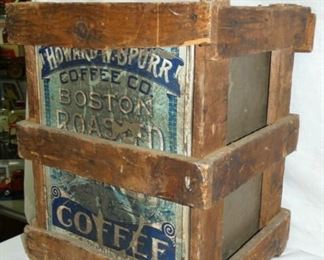 TIN W/ ORIG. CRATE 17X21