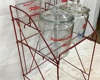 LEFTSIDE 5 CENT TOMS JAR RACK 