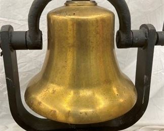  BRASS LOCOMOTIVE BELL 