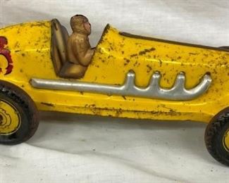 NO. 8 RACE CAR W/DRIVER 