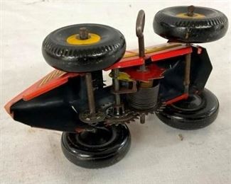  MARX NO. 7 KEYWIND RACE CAR W/DRIVER 