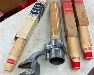 ORG. GLASS TUBE AND BRACKEY