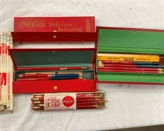 INSIDE VIEW W/PENCILS/RULERS/ETC.