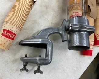 ORG. GLASS CUP DISPENSER