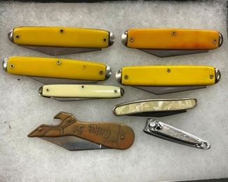 BACK VIEW COCA-COLA ADV. KNIVES