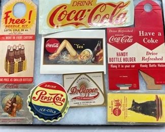 CLOSE UP VIEW ADV. ITEMS