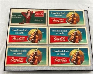 NOS COCA-COLA BLOTTERS