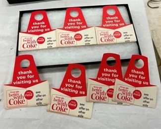 NOS Coca Cola BOTTLE TOPPERS