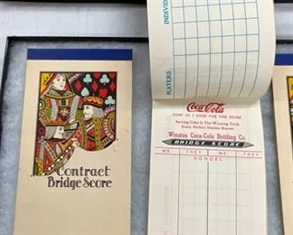 INSIDE VIEW COKE BRIDGE SCOREBOOKS