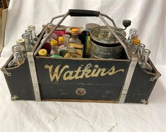 20X8 WOODEN WATKINS CARRIER 