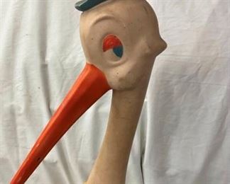 CLOSE UP COMPOSITION STORK HEAD 