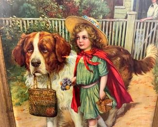 CLOSE UP TIN GRAPE-NUTS SIGN