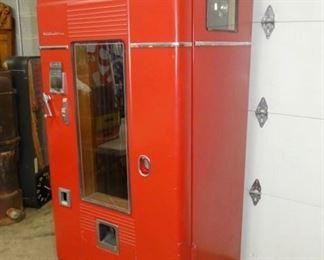 DRINK BOX COVERTED TO PAY PHONE BOOTH 