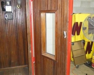 INSIDE VIEW DOOR CONV. COCA-COLA MACHINE